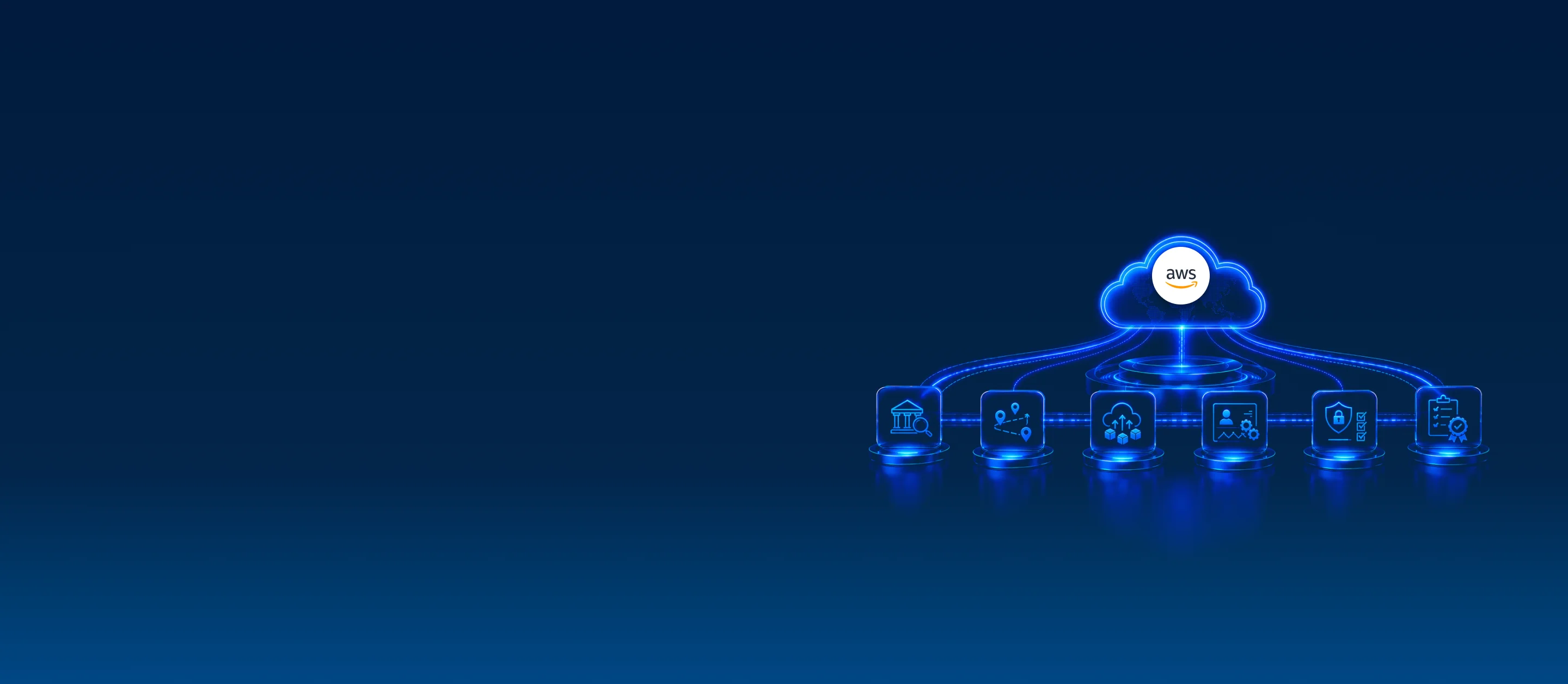 AWS cloud consulting illustration