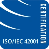ISO 42001:2023 AI governance badge