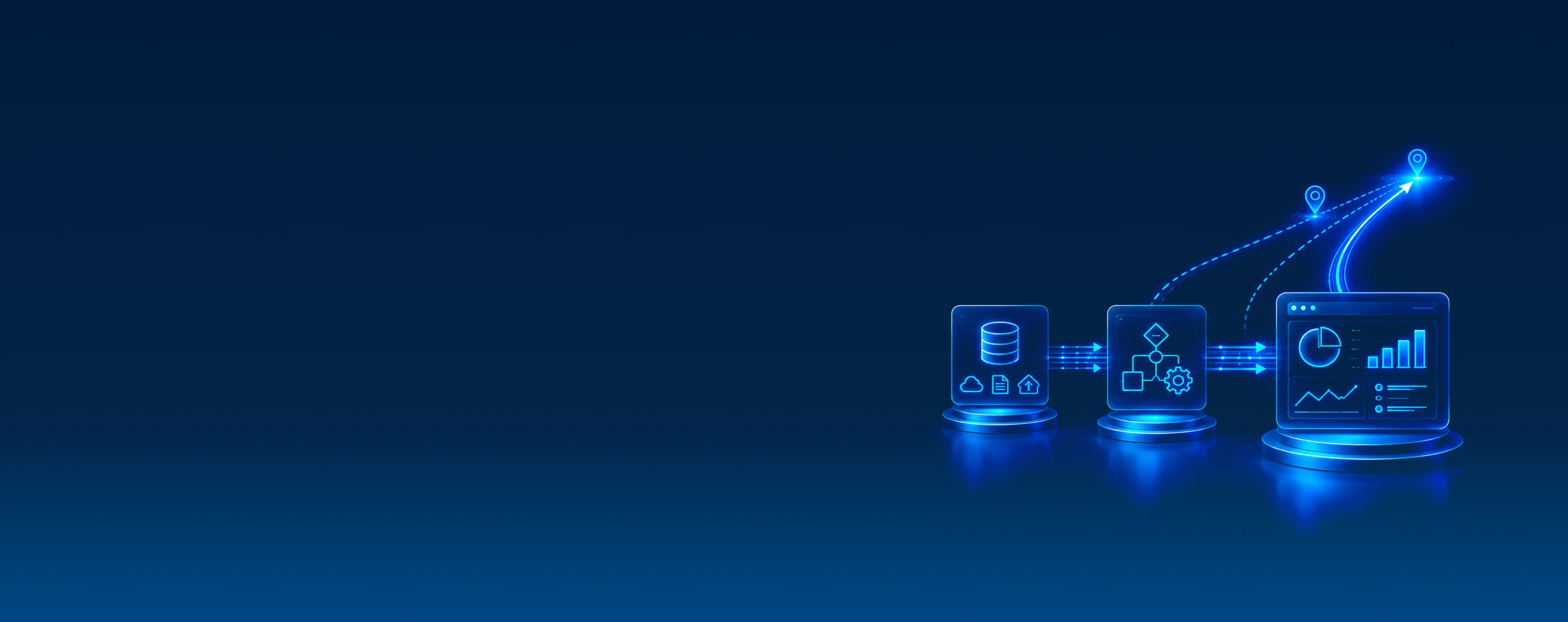 Data strategy and architecture illustration